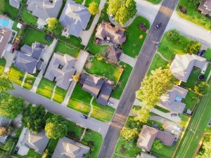 Suburban homes in Leander, Texas, where 2026 property taxes and escrow shape the mortgage payment